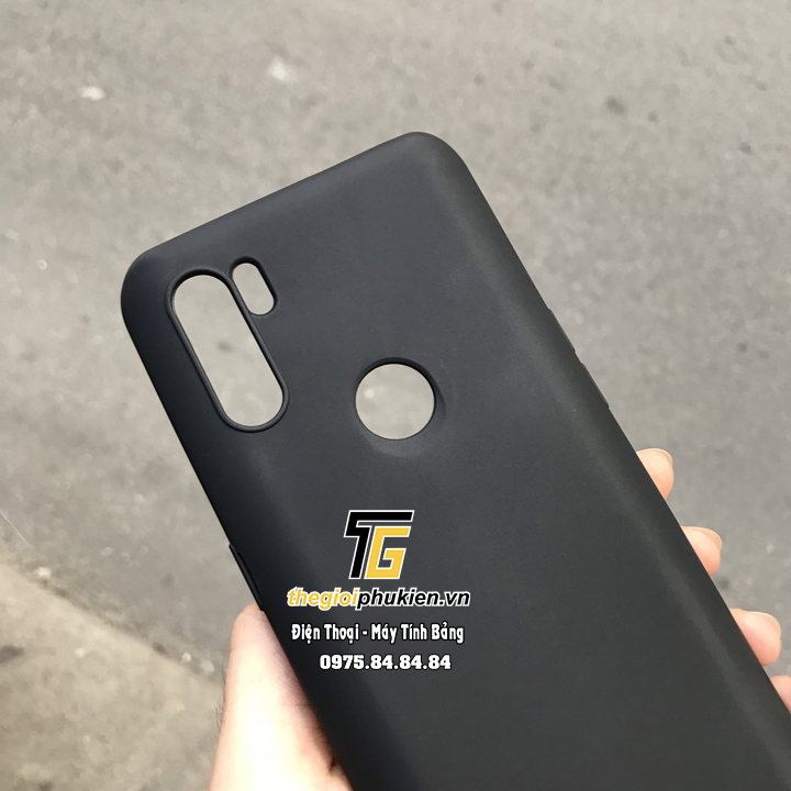 Ốp lưng Vsmart Active 3 silicon dẻo màu đen, không ố vàng