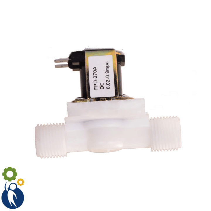 Van Điện Từ 24V Phi 21 Không Áp Lực Nước Thường Đóng