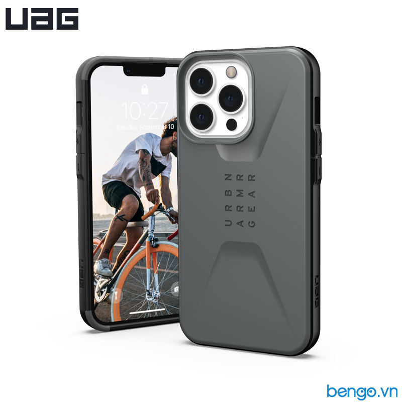Ốp lưng iphone 13/13 pro/13 pro max/14 pro/14 pro max uag civilian series