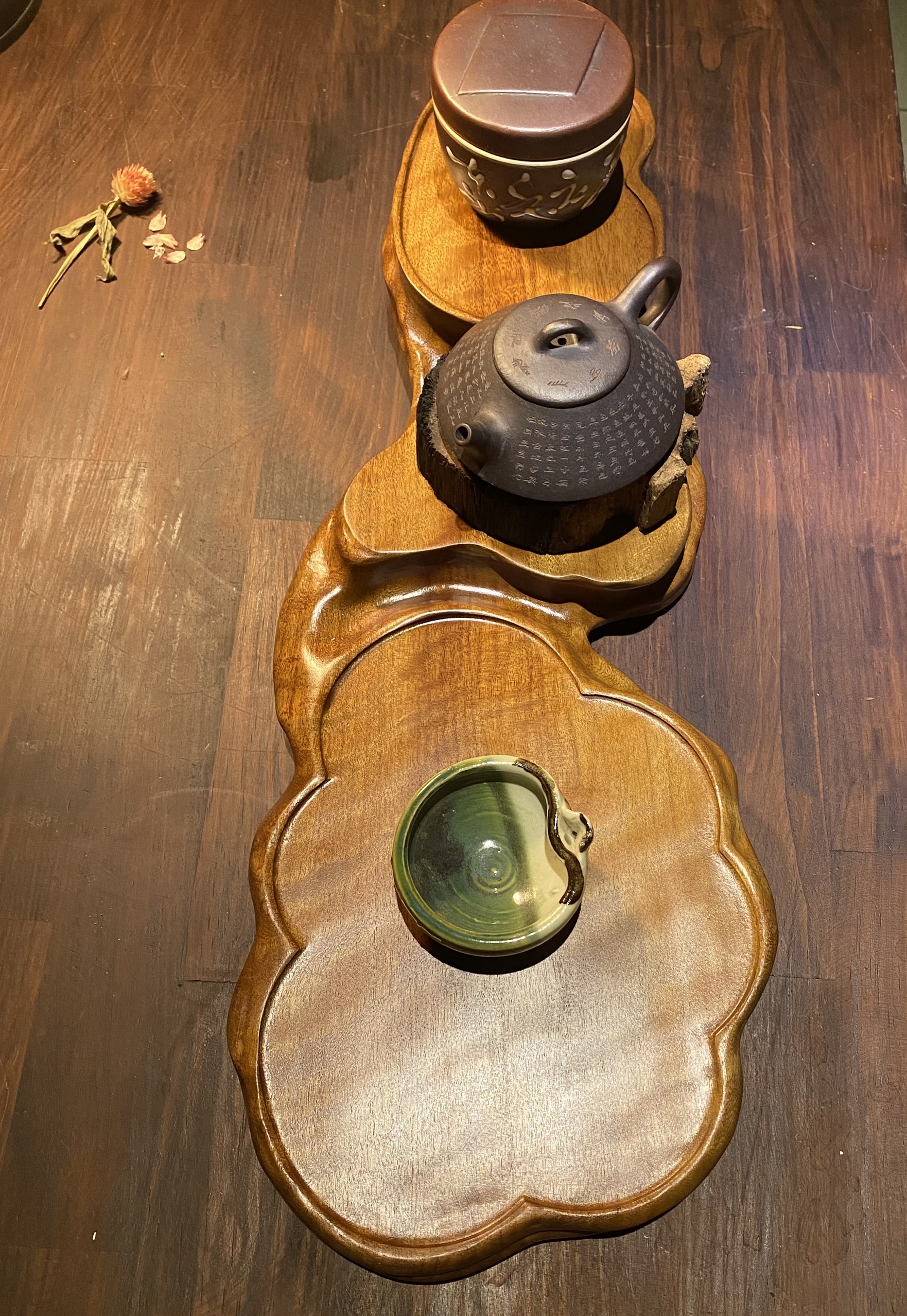 Khay Trà Gỗ Xá Xị