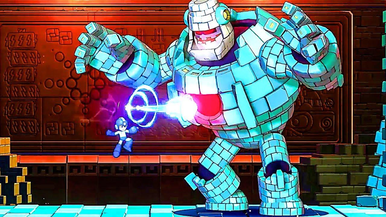Đĩa trò chơi điện tử PS4 Megaman 11