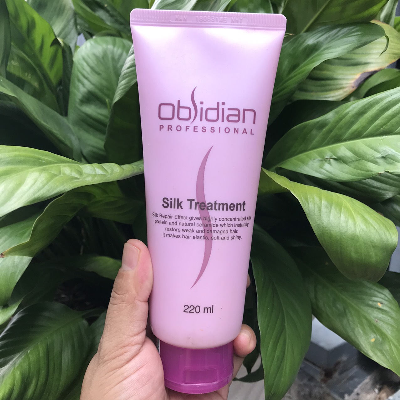 Hấp dầu dưỡng tóc siêu mềm mượt Obsidian Silk Treatment 220ML