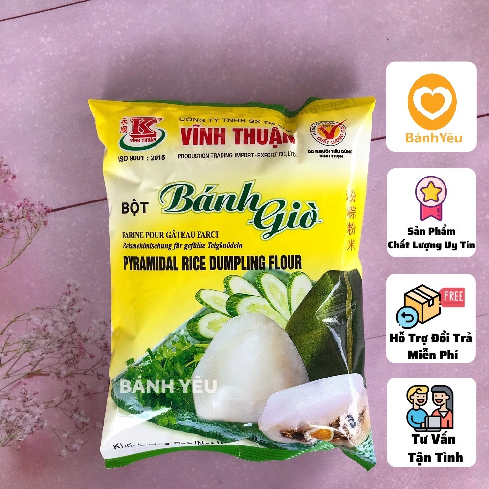 Bột bánh giò Vĩnh Thuận 400g dùng làm bánh