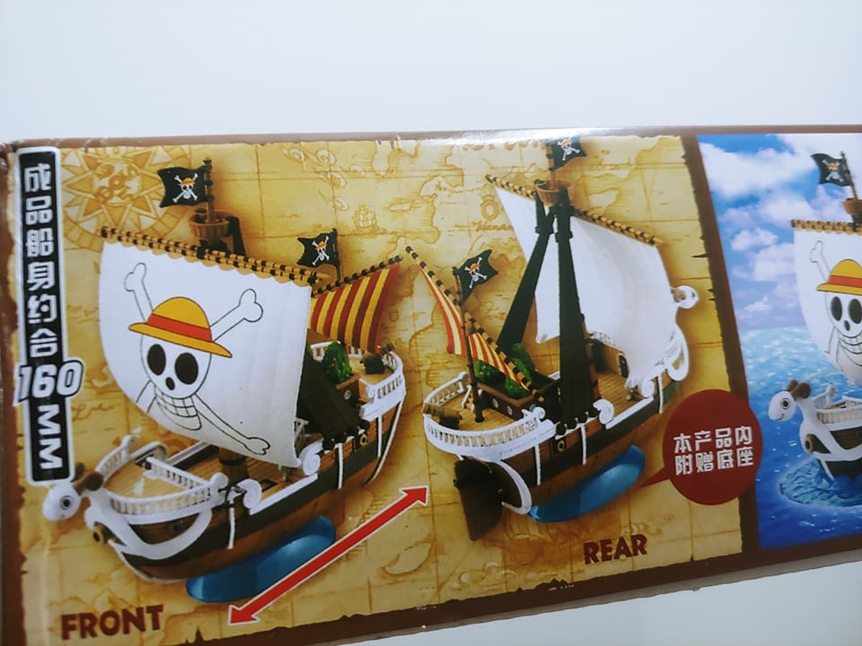 Bộ mô hình lắp ráp thuyền One Piece Going Merry