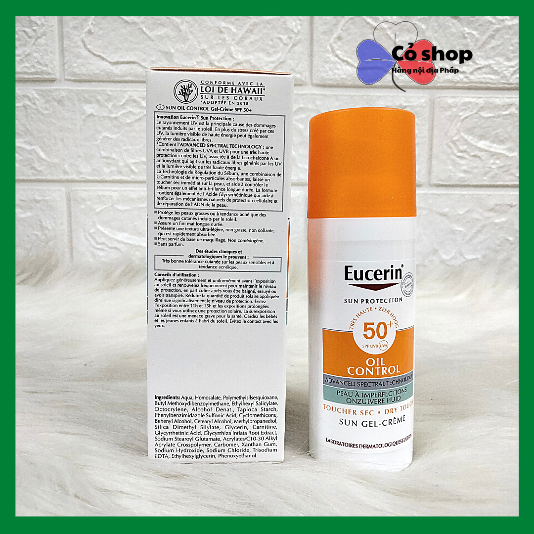 EUCERIN SUN GEL CREAM OIL CONTROL SPF 50+