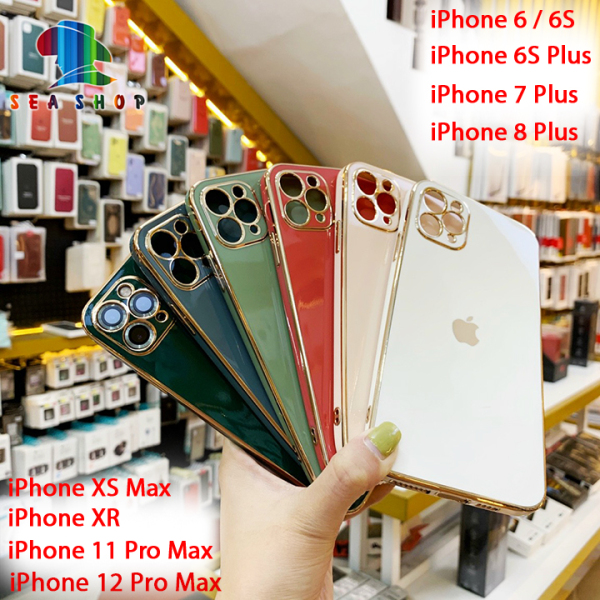 [ĐẦY ĐỦ MÀU SẮC] Ốp lưng iPhone - CÁC ĐỜI - Nhựa dẻo - Thiết kế viền vuông giống iPhone 12 - Ốp iPhone 6, 6S, 6S Plus, 7, 7 Plus, 8, 8 Plus, XS Max, XR, 11 Pro Max, 12 Mini, 12 Pro Max