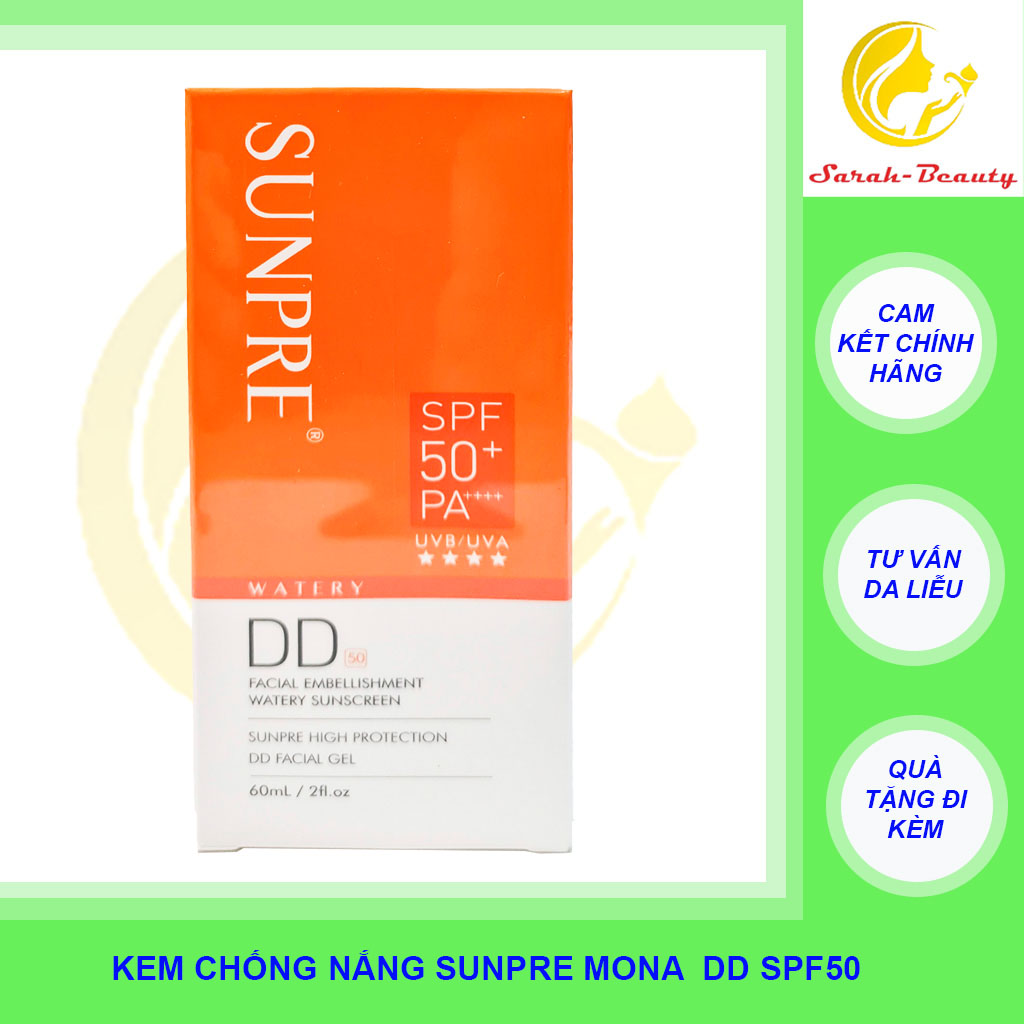 [HCM][CHÍNH HÃNG]Kem chống nắng Sunpre mona frema DD SPF 50+