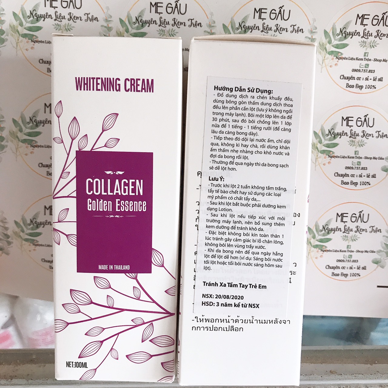 Nước lột collagen thay da sinh học 100ml