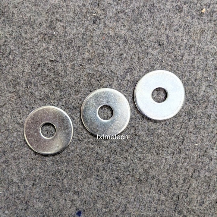 Long đen, đệm phẳng M10 bản to (20 cái)