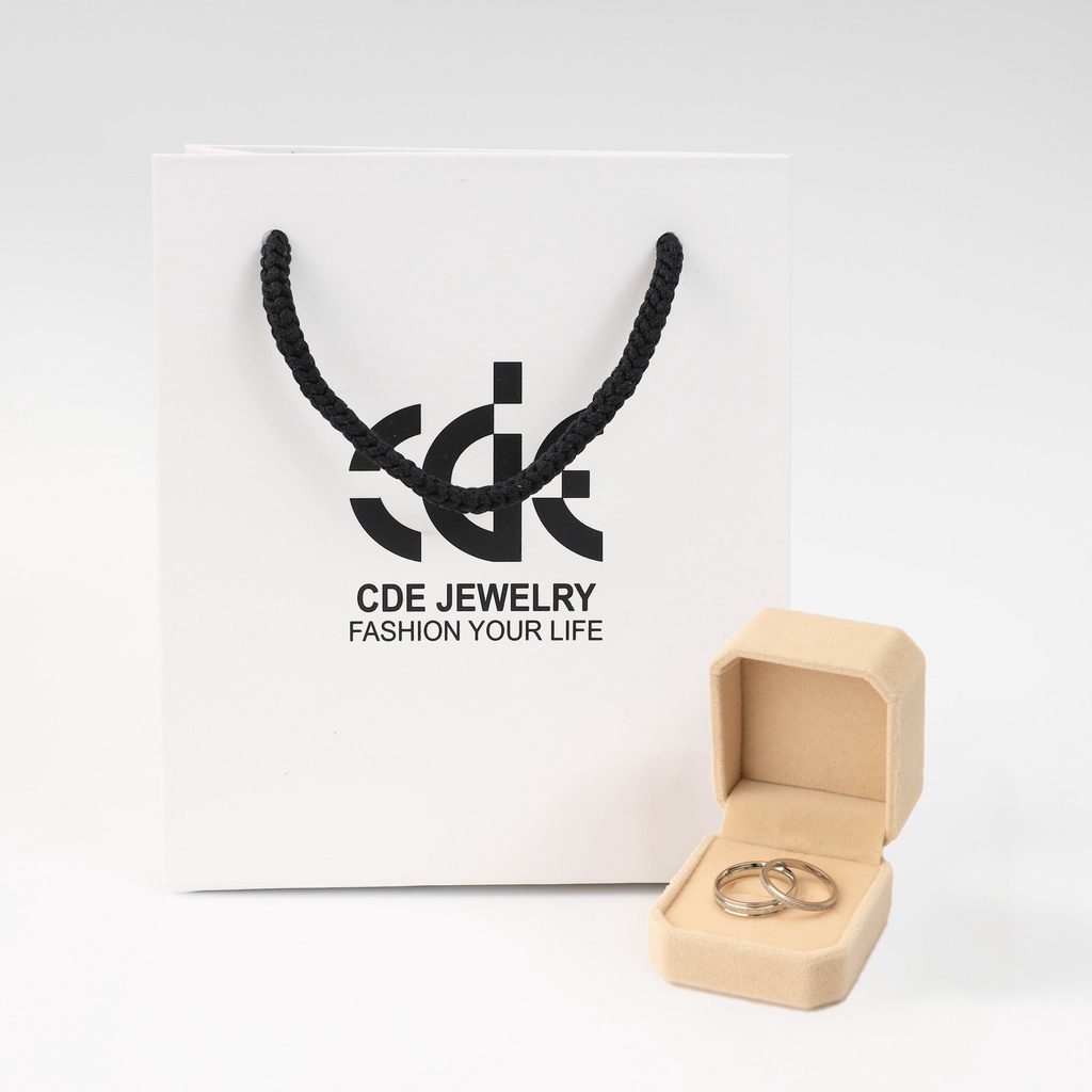 Nhẫn cặp đôi LAMY Milgrain Silver Ring