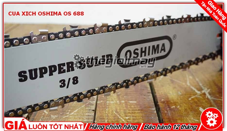 [HCM]Máy cưa xích oshima 688