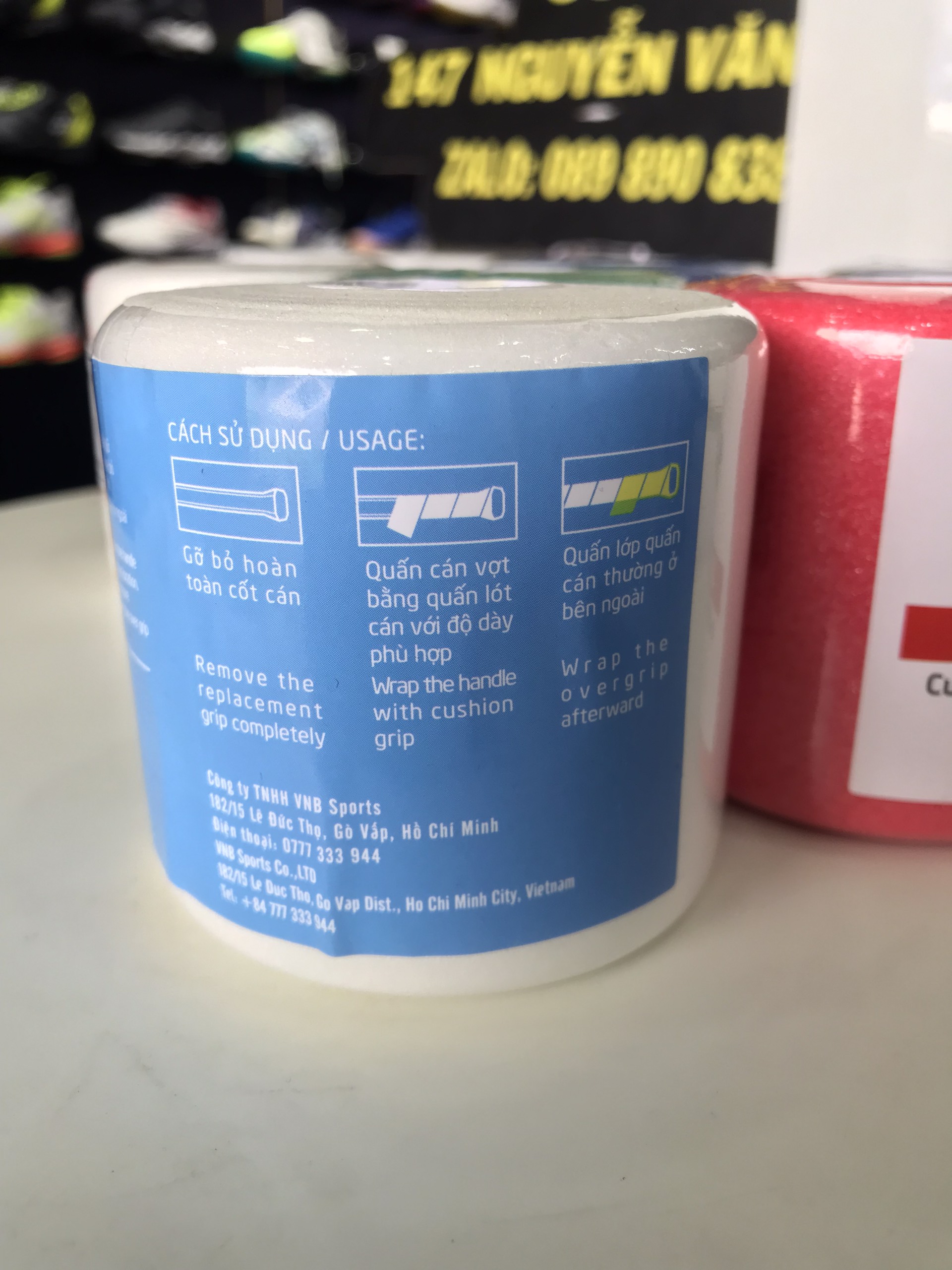 Quấn Lót Cán Vợt VNB WR-01