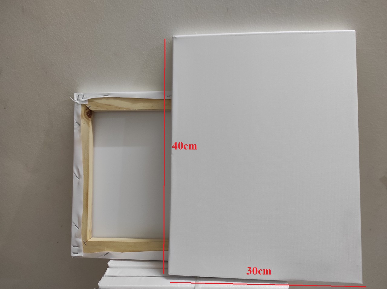 Combo 2 toan vẽ tranh 30x40 cm căng sẵn