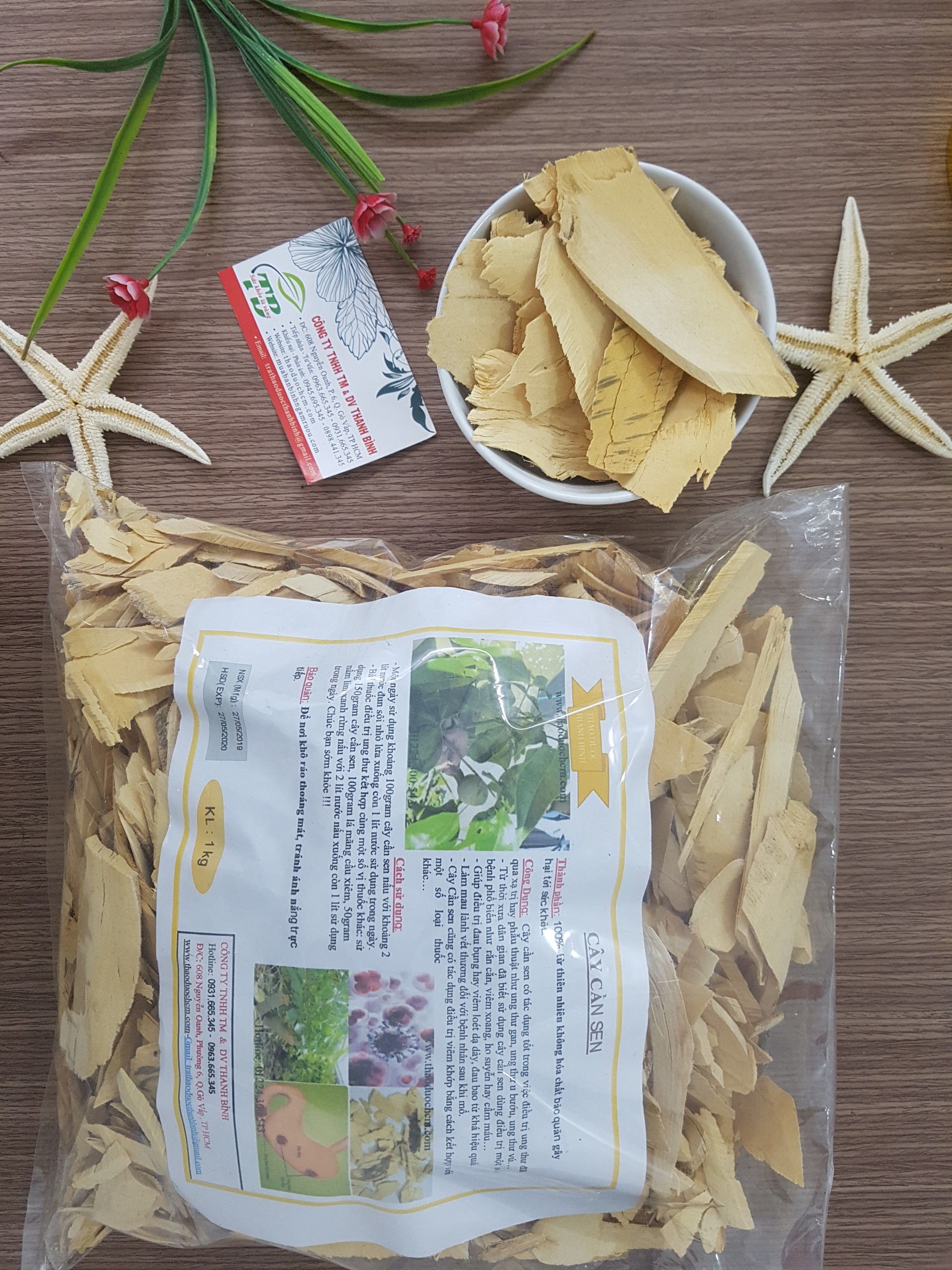 Cây Cần Sen Khô 1KG - Thảo Dược Thanh Bình