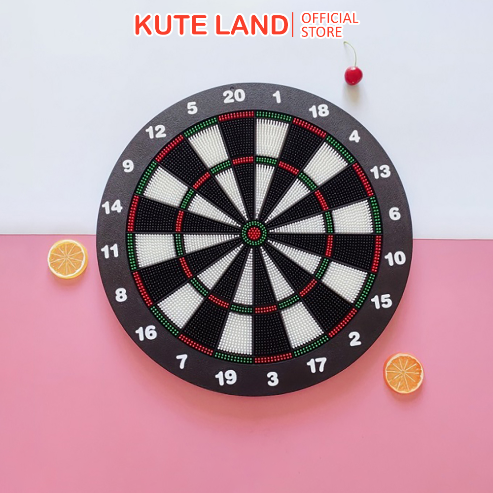 Bảng Phóng Phi Tiêu An Toàn Loại Lớn 42 Cm Tặng 6 Phi Tiêu