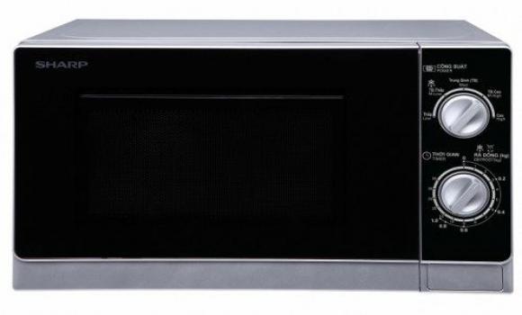 Lò vi sóng Sharp R-205VN-S - 20 lít (Bạc)