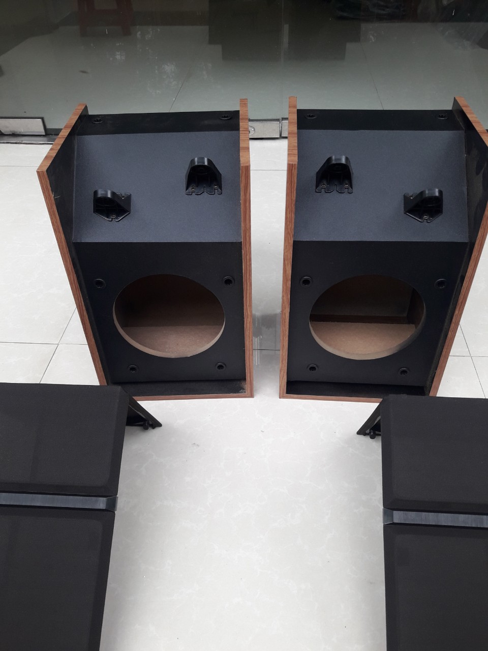 VỎ THÙNG LOA BOSE 301 - SERI III BASS 20, 2 TREBLE - GIÁ 1 ĐÔI TẶNG KÈM BÔNG TIÊU ÂM