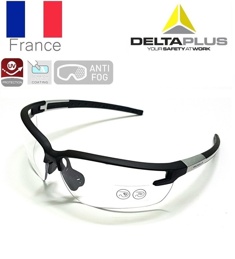 Kính bảo hộ cao cấp Pháp Deltaplus FUJI2 CLEAR