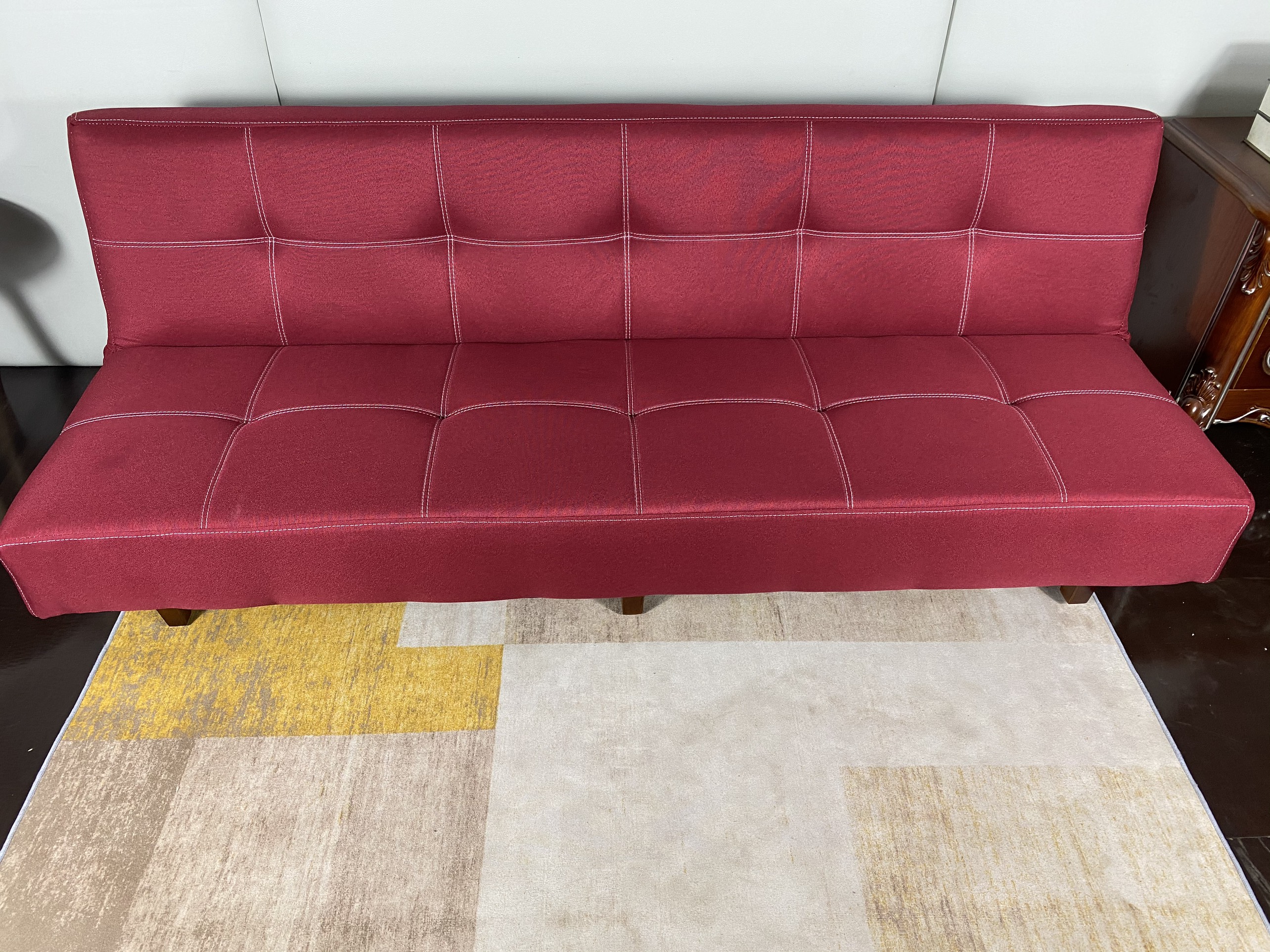 Sofa bed. Ghế giường đa năng. Màu đỏ.