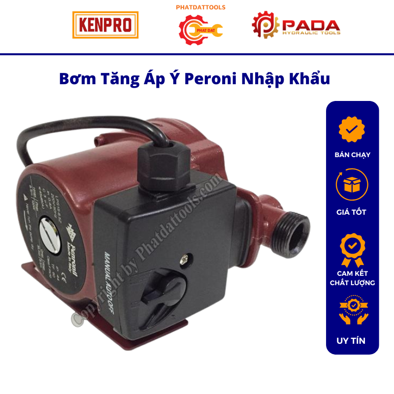 Bơm tăng áp Ý Peroni nhập khẩu