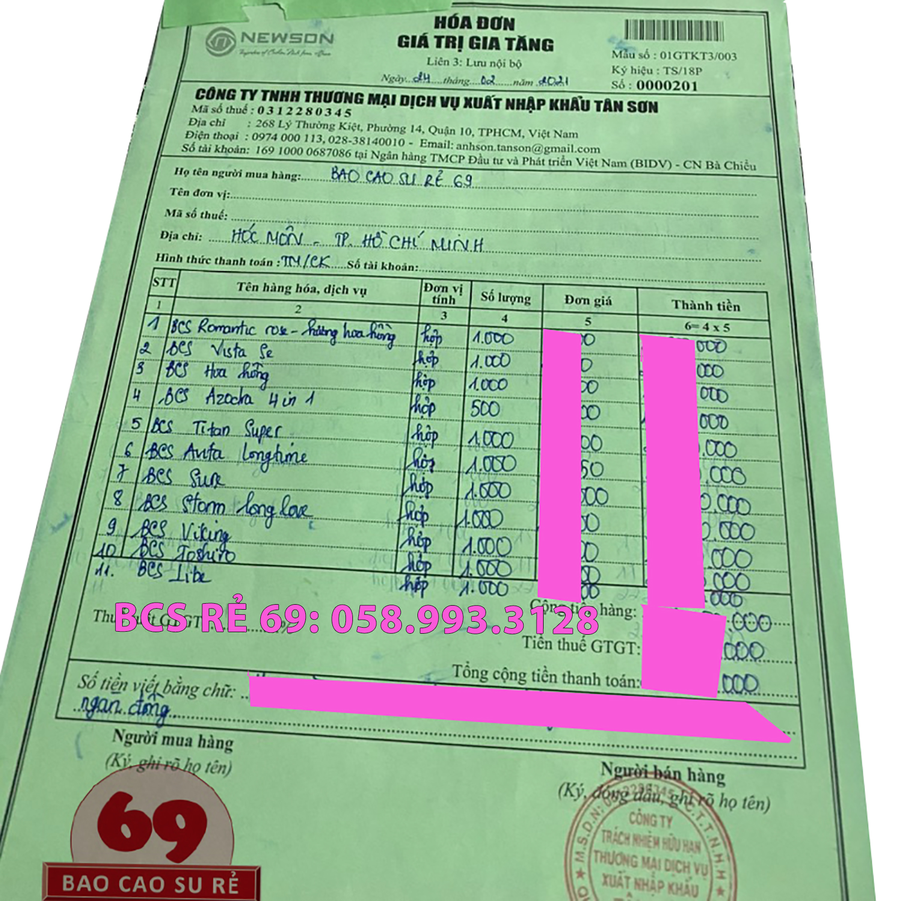 [HCM]Bao cao su 3 cái ngẫu nhiên