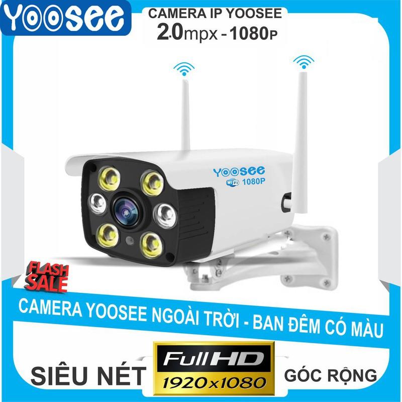 Camera Yoosee wifi ngoài trời 6 leb Full HD 2.4mpx