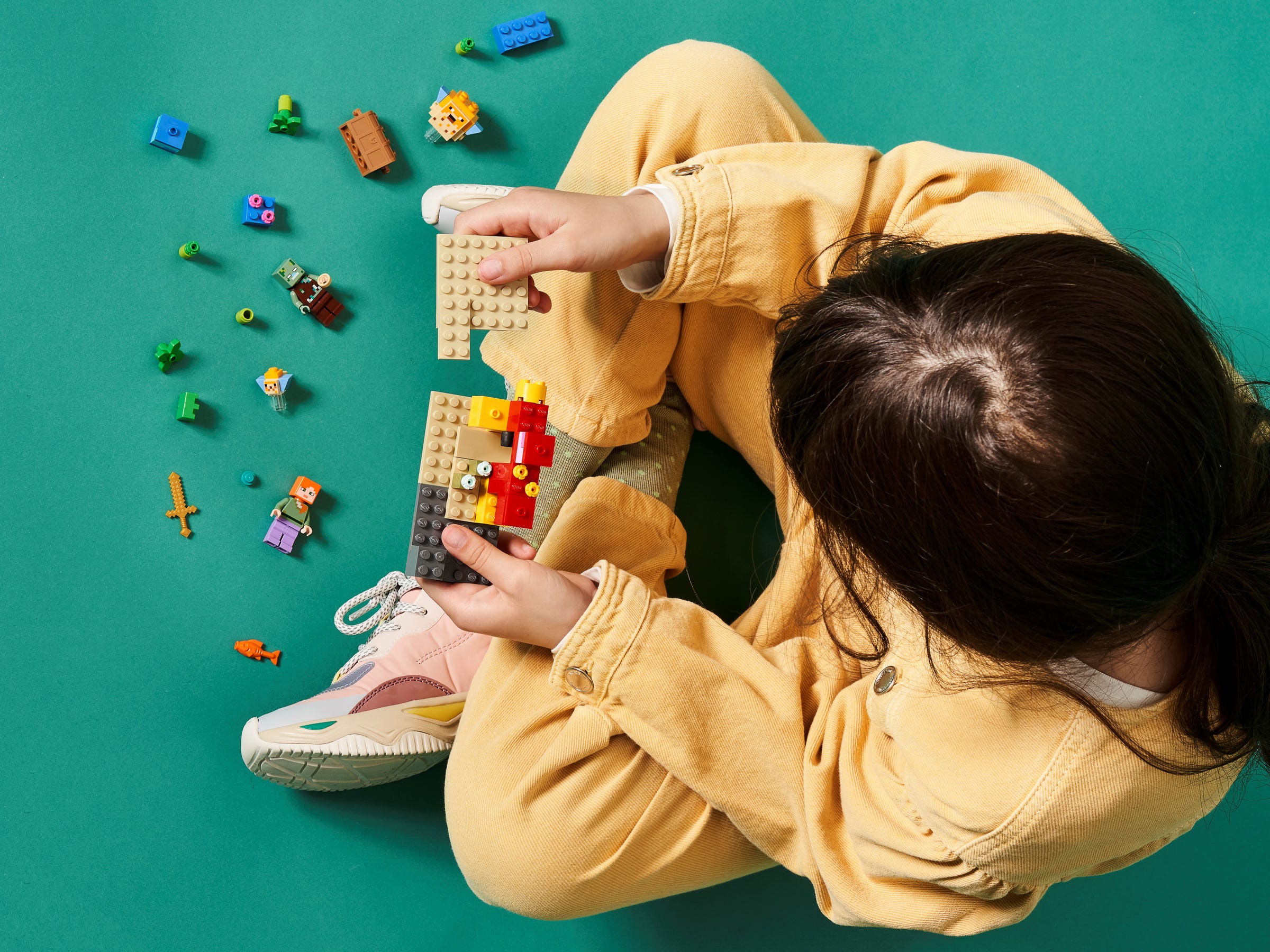 [HAPPY BRICKS] LEGO  MINECRAFT - 21164 - THE CORAL REEF - RẠN SAN HÔ