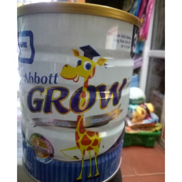 Sữa bột Abbott Grow 3 900g (1-2 tuổi) Date 2022