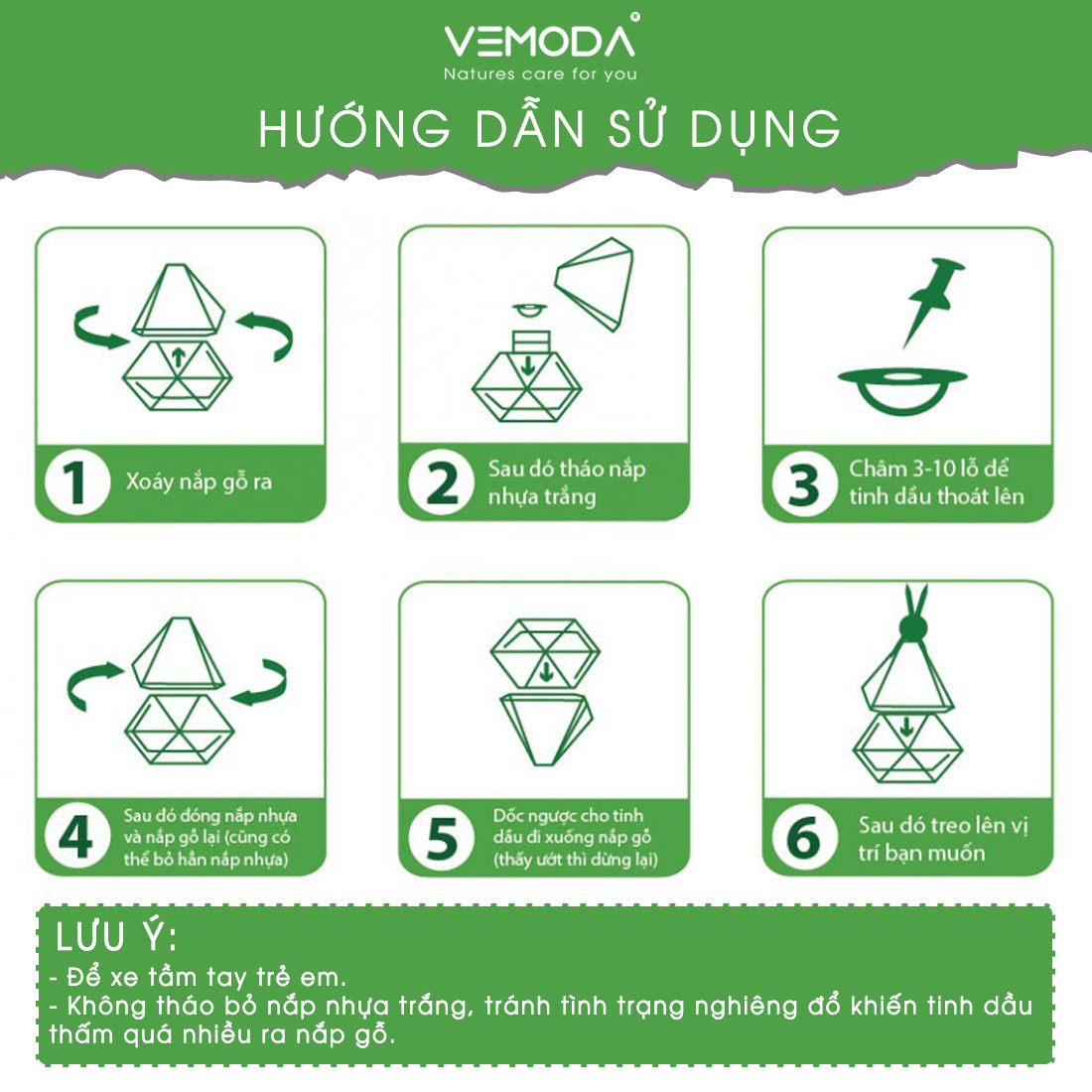 Tinh dầu treo Sả chanh - Hoa Nén