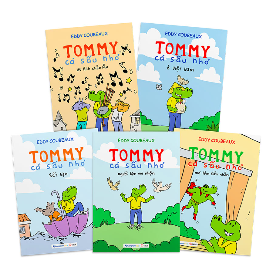 Sách - combo tommy cá sấu nhỏ - phương nam book
