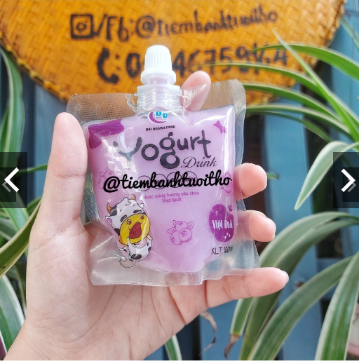 Nước uống sữa chua trái cây yogurt (1 túi)