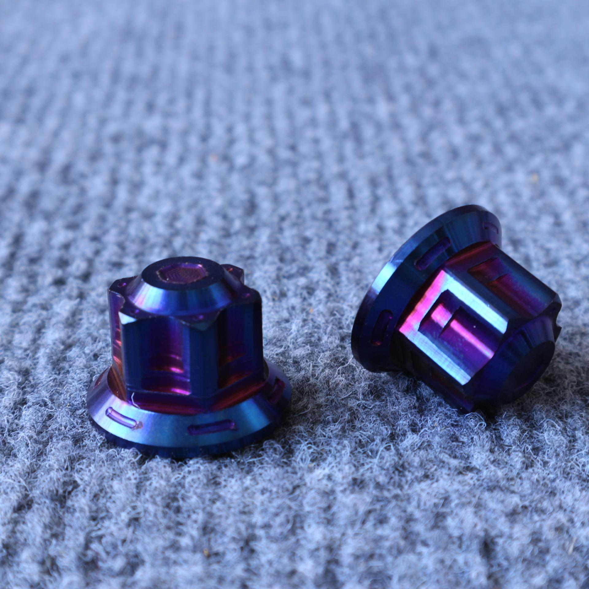 [COMBO 2 CON TÁN TITAN] ỐC TÁN GẮN CỐT TRANG TRÍ XE MÁY SÁNG RỰC RỠ CHO CÁC BIKER THỰC THỤ (10LY)