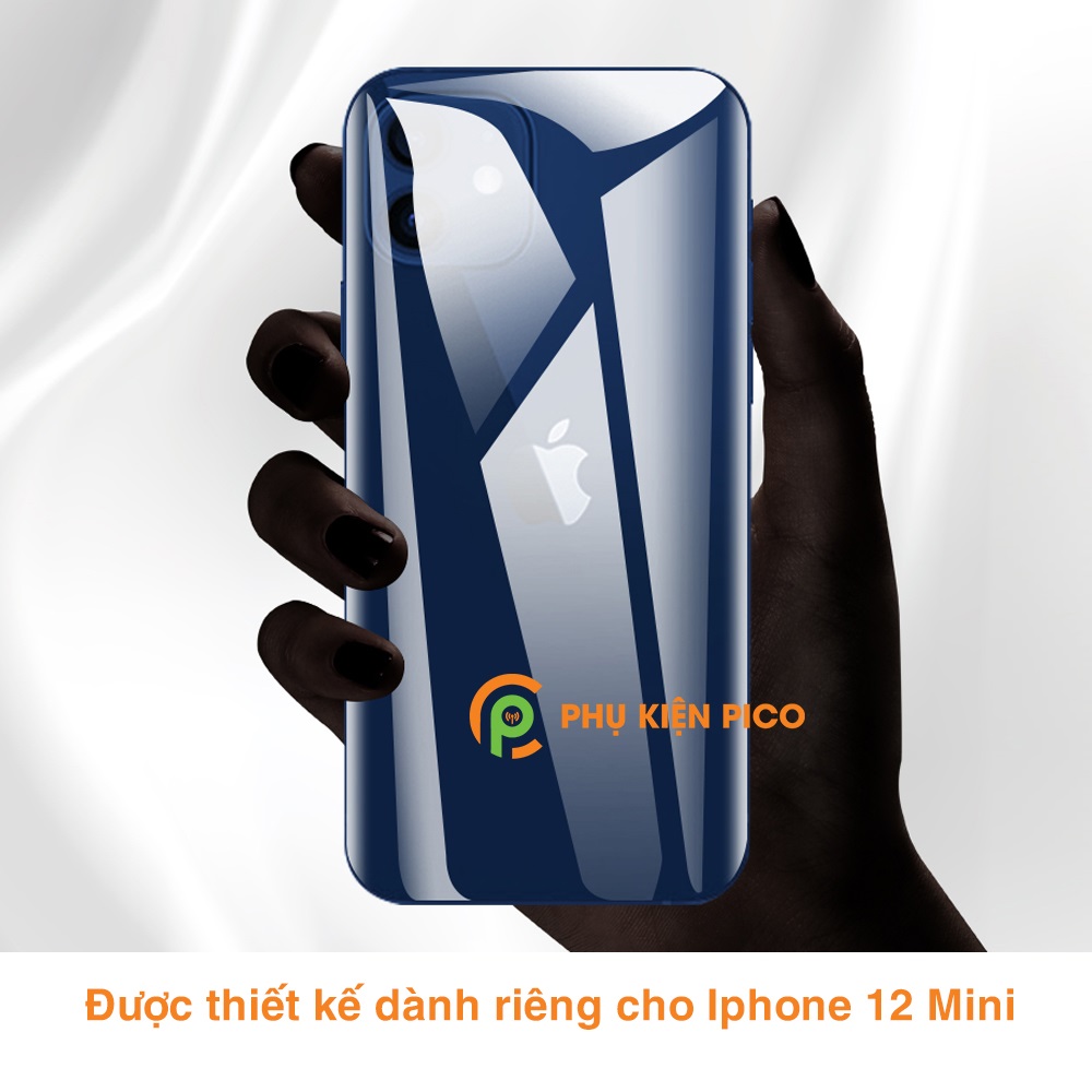 Dán lưng Iphone 12 Mini PPF cao cấp dẻo trong suốt full viền - Dán dẻo Iphone 12 Mini