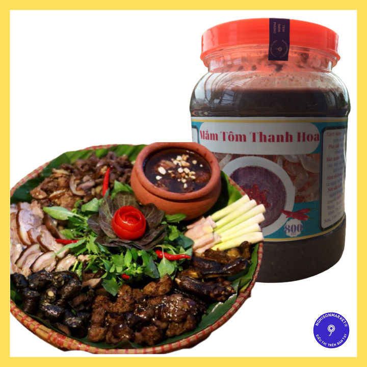 800g Mắm Tôm Ba Làng Thanh Hoá Chuẩn Ngon