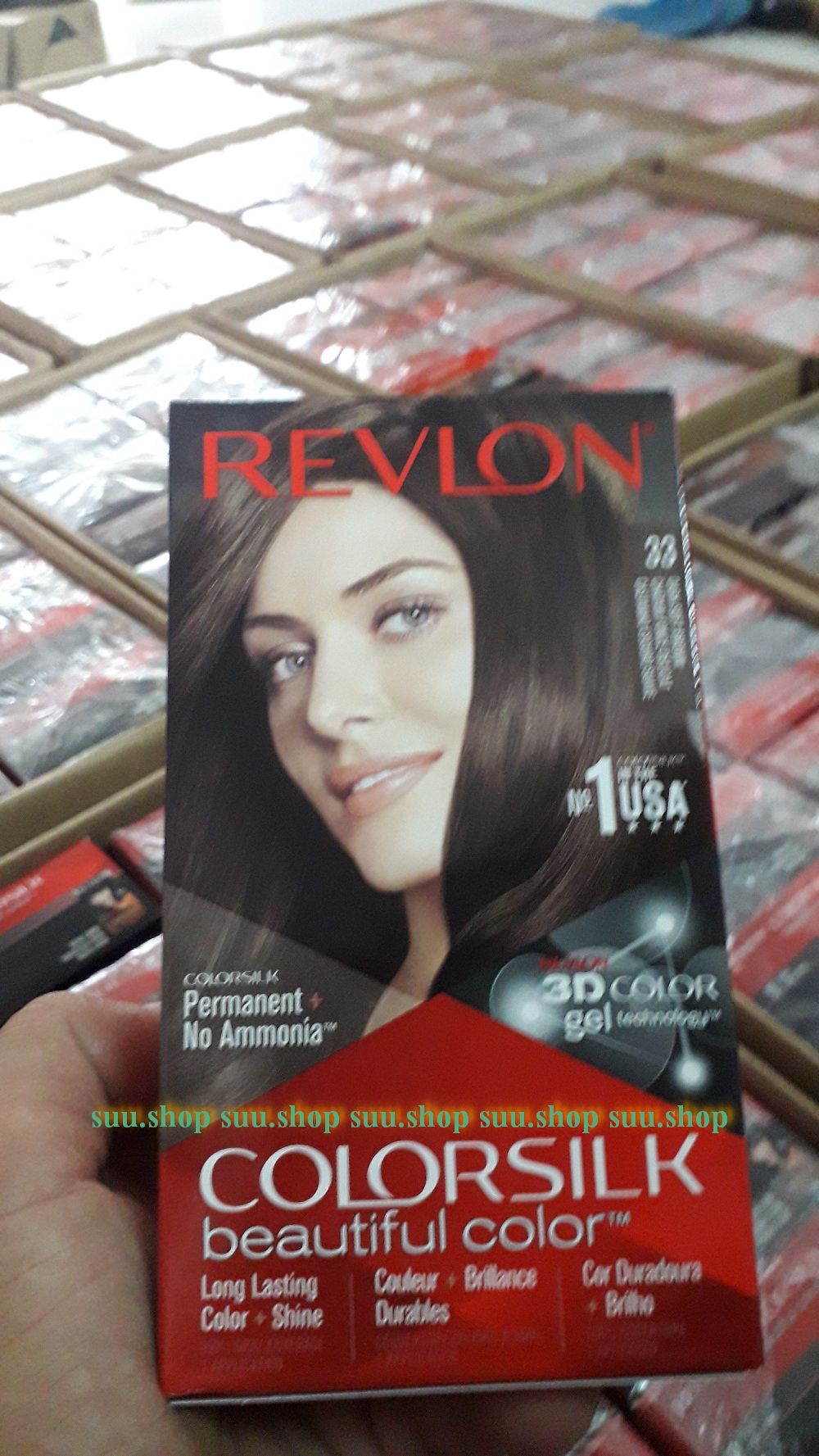 Thuốc nhuộm tóc Revlon số 33 nâu chocolate