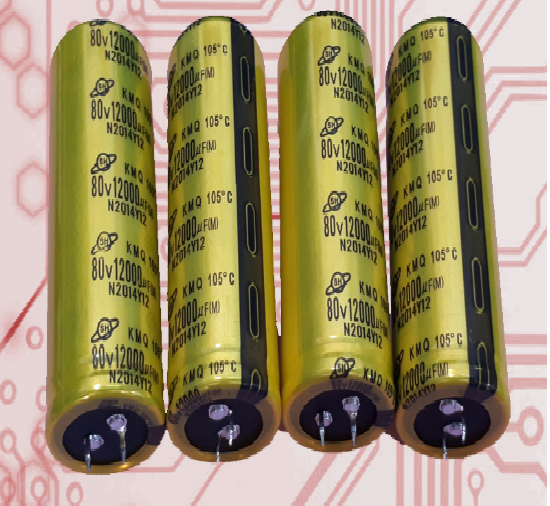 TỤ NGUỒN 80V 12000 uF HÀNG NHẬP - 1 TỤ