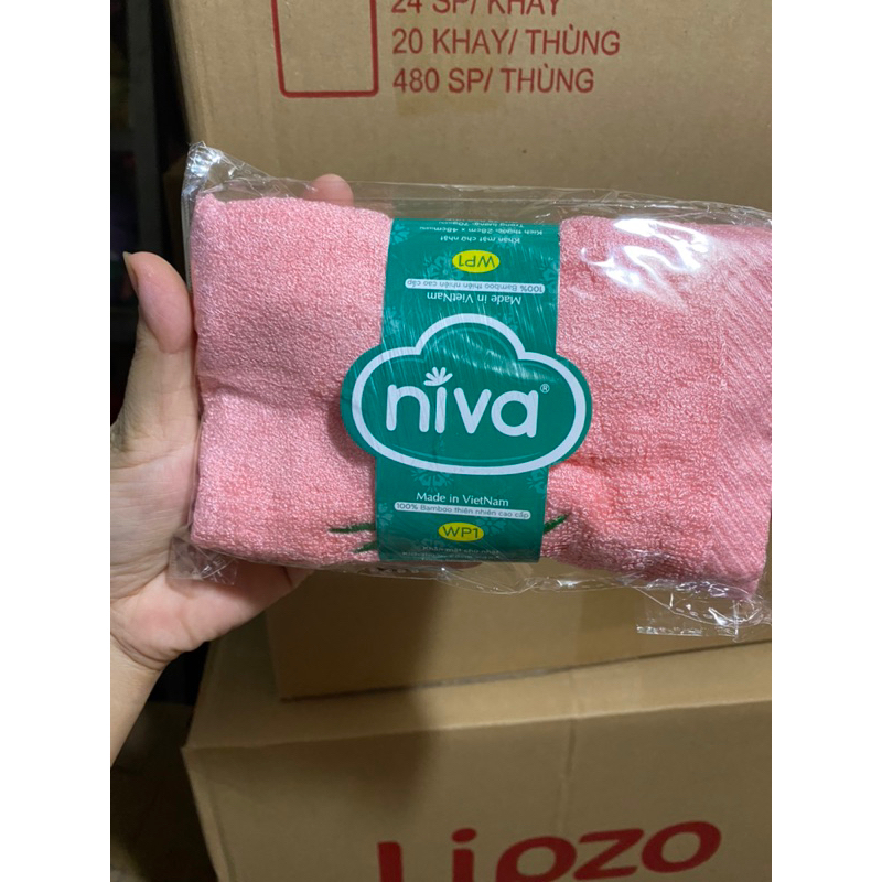 Khăn mặt sợi tre cao cấp WP1 Niva