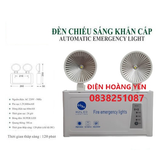 Đèn Led chiếu sáng khẩn cấp khi mất điện