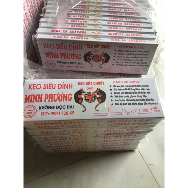 Keo bẫy chuột - keo dính chuột siêu dính