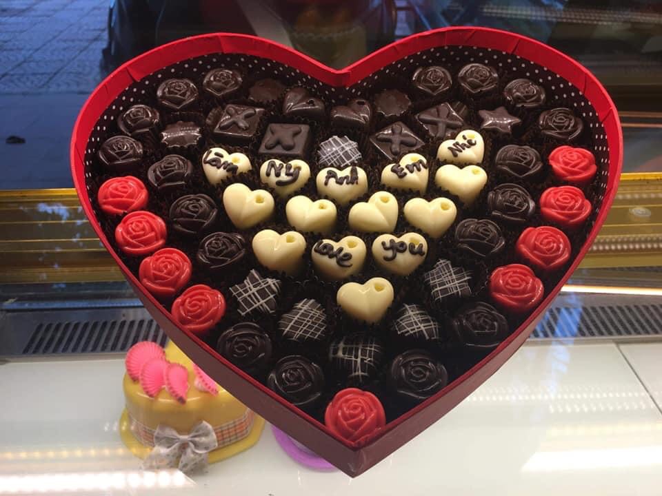 Socola valentine (viết chữ theo yêu cầu)