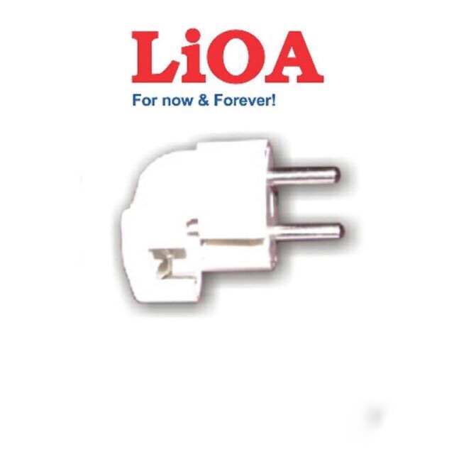 Phích cắm LIOA EURΦ5 tiêu chuẩn châu Âu, nhựa chống cháy an toàn