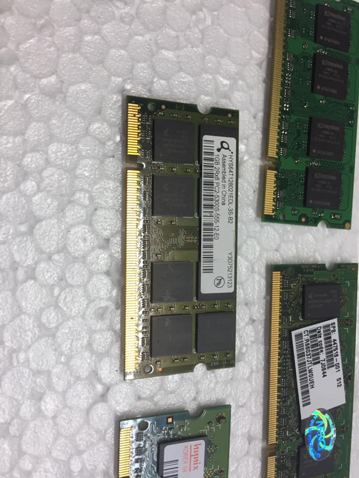 Ram DDR2 dùng cho Laptop DDRam II 1G Bus 800