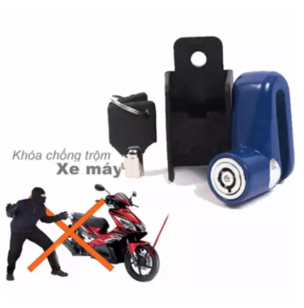 [HCM]Khóa đĩa chống trộm xe máy