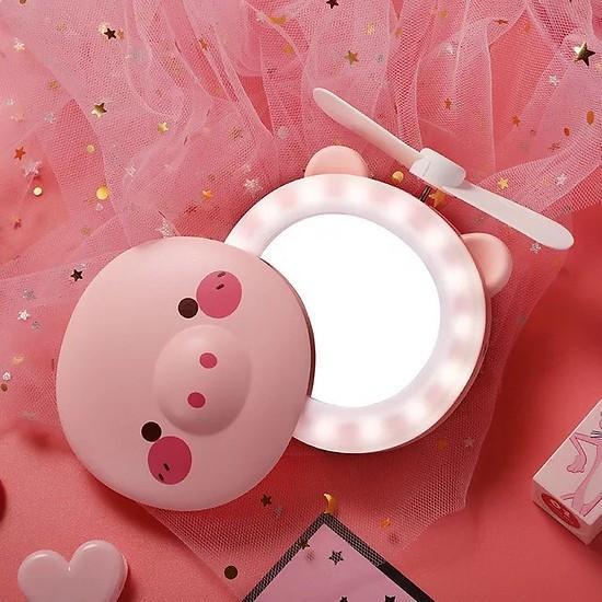>> SO SÁNH GIÁ QUẠT TÍCH ĐIỆN MINI HÌNH THÚ DỄ THƯƠNG CÓ ĐÈN LED VÀ GƯƠNG SOI (MẪU NGẪU NHIÊN) | Shopee Lazada Sendo Tiki | Nên mua ở đâu rẻ nhất 36 Quạt Cầm Tay Mini Fan - Quạt Tích Điện Cầm Tay Mini 3 In 1 Cực Mát, Kiêm Gương Soi Và Đèn Siêu Dễ Thương Mẫu Hot Mới 2019