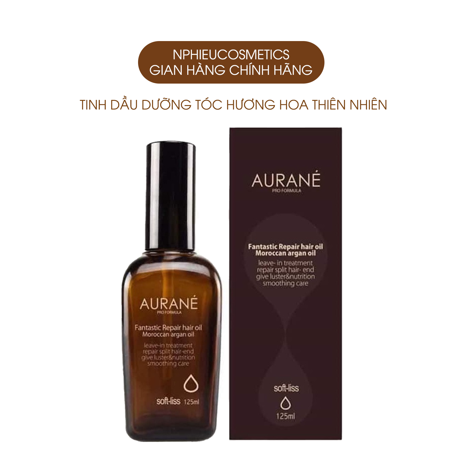 Tinh dầu dưỡng tóc Aurané 125ml