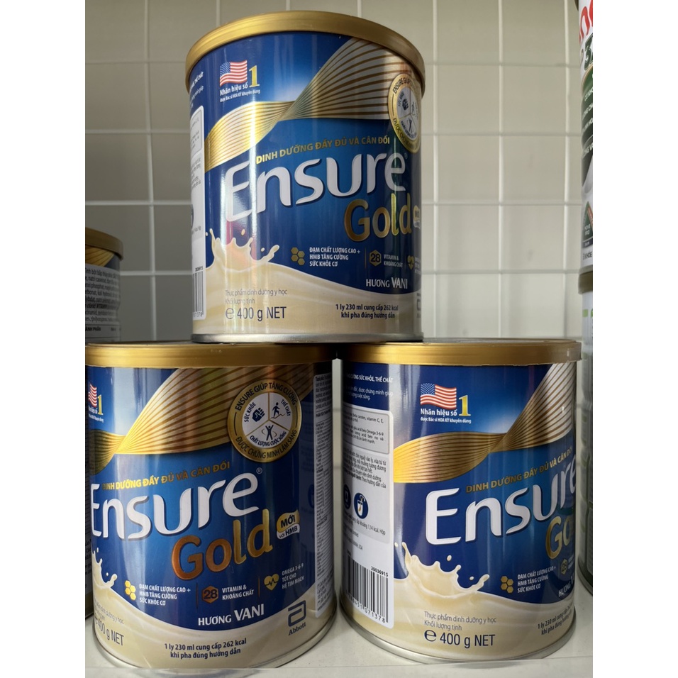 Sữa bột Ensure Gold Abbott (HMB) 850g