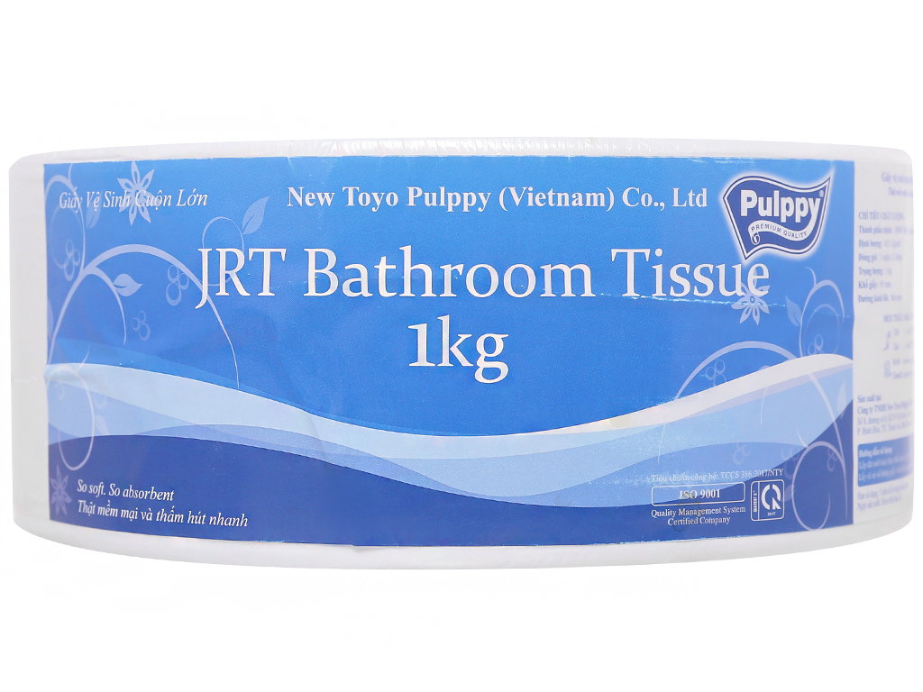 Giấy vệ sinh cuộn lớn Pulppy 2 lớp 1kg