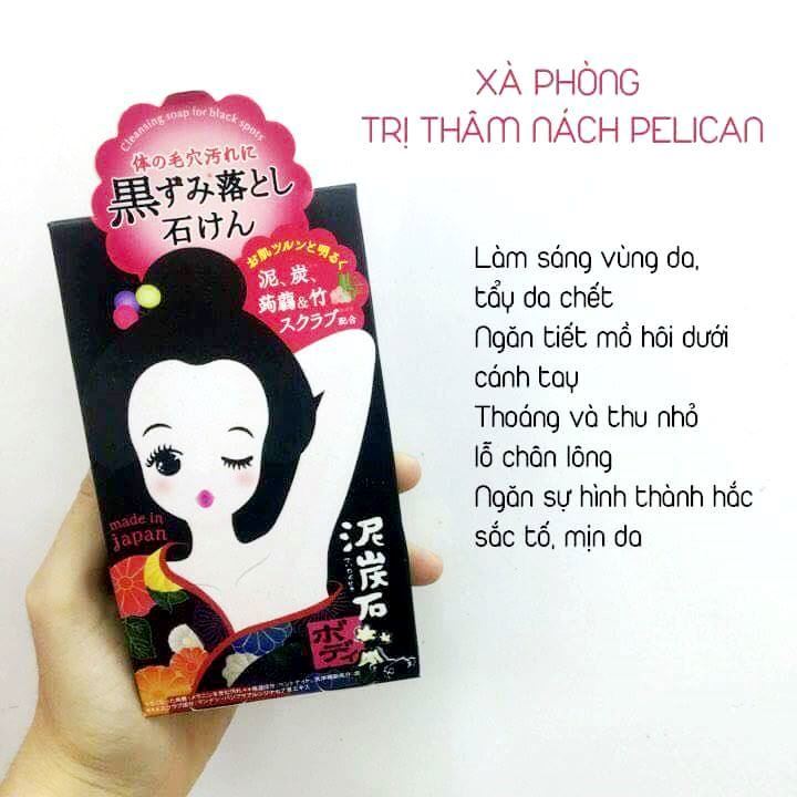 [HCM]Xà Phòng Thâm Nách Pelican nội địa Nhật Bản
