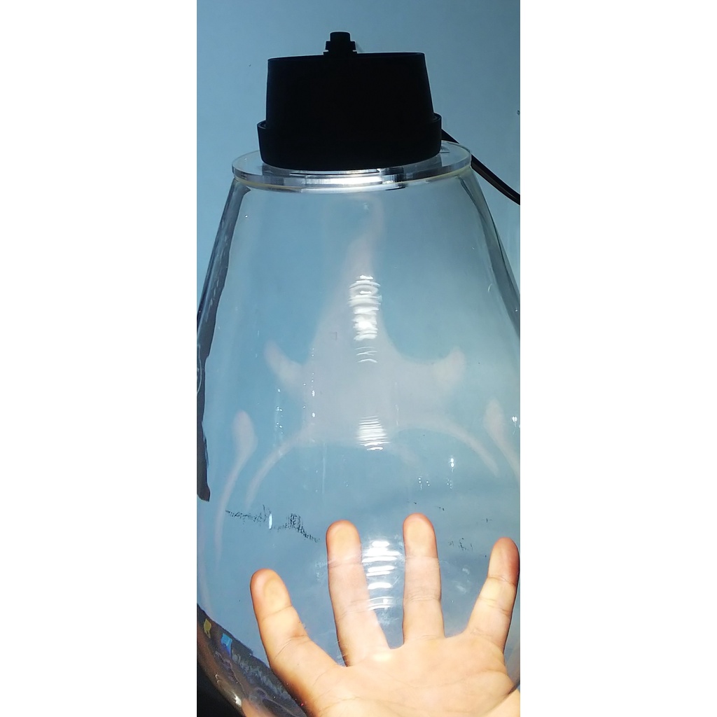 Nắp đèn cho bình terrarium hàng đặt 3w size 9cm