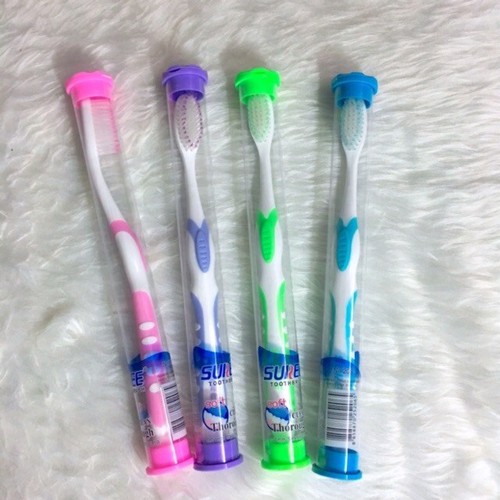 Combo 10 Cây BÀN CHẢI THÁI LAN Sợi Mềm